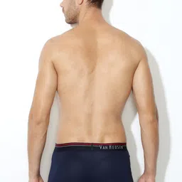 van heusen Pack of 2 Antibacterial And Colour Fresh Solid Men Trunk image 3