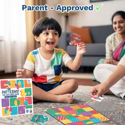 ginimini Pattern! The Matching Activity for Kids 3 4 5 | Shape Spotting Game with Buzzer Educational Board Games image 5