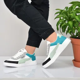 roaster Stylish Multi Sports Casual Sneaker Shoes Lace Up For Men image 4