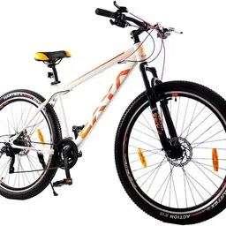 caya Fade 27.5" Satin White 21 Speed Microshift Gear, Disk Brake & Front Suspension 28 T (inch) Hybrid Cycle/City Bike-picture-15