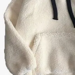 fairiano Women Full Sleeve Self Design Hooded Sweatshirt image 4