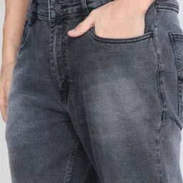 roadster Men Regular Mid Rise Grey Jeans image 5