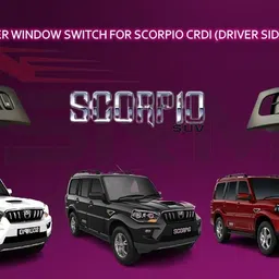 srmk Power Window Switch Compatible For Scorpio CRDI Front Right Hand Driver Side Car Power Window Switch image 4