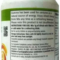 herbal nutrition life Afresh Mix | Energy Drink image 3