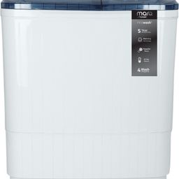 marq by flipkart 8.5 kg Semi Automatic Top Load White, Blue-picture-0