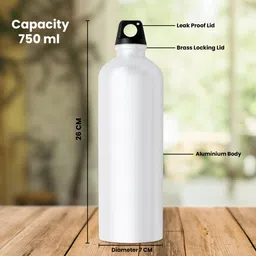 peekdeebottle 750 ml Aluminium Bottle image 4