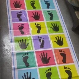 nafhotoz Baby Gym Activity Mat with Hand Foot Print-picture-18