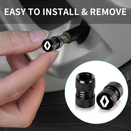 nivizen Aluminium Tyre Valve Cap for Car image 2