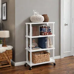 hegzi Wardrobe for Clothes Storage, Foldable Cloth Organizer Cupboard with Shelves PVC Collapsible Wardrobe image 3