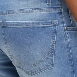 allen solly Men Regular Mid Rise Blue Jeans image 5