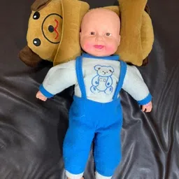 mahadev enterprises Microfibre Baby Pillow Pack of 1 Animals NA image 1