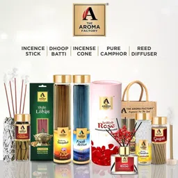 the aroma factory White sage Incense Sticks (Charcoal Free & Natural) White Sage Fragrance image 5
