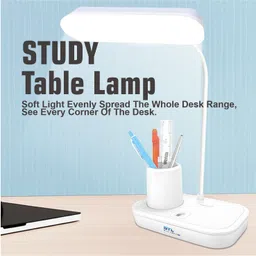 Modern LED Table Light | Flexible Neck, 3 Color Modes & Rechargeable Battery 6 hrs Torch Emergency Light-image-2