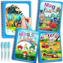 schnappi Coloring Doodle Drawing Book | Child Educational Toy Magic Book |-picture-10