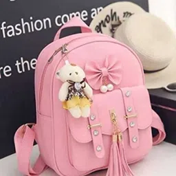 ashcrafzee Small 14 L Backpack Exclusive Fancy Trendy Ladies Backpack Pink1 image 2