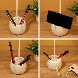 quickmove Desk Lamp 3 Light Mode & Dual Light Touch LED, Rechargeable Study Lamp Study Lamp image 3