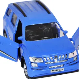 dealbindaas shinsei Mahindra XUV 500 Push & Go Pull Back |Opening Doors|Miniature Scaled Models|- Blue Colour-picture-10