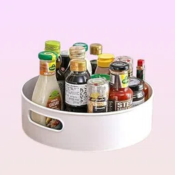 vayneii Plastic complete rotation Twisting Rack Container – Apartment & Kitchen Space Storage Basket-picture-16