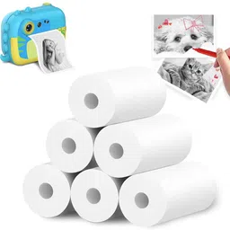 zuigo Thermal Paper Rolls, Photo Printer Refill Paper, Pack of 5 Photo Printer Refill Paper, Pack of 5 Paper Label image 4