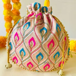 byra Women Red Potli-picture-19