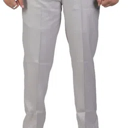 sam & jack Pack of 2 Men Relaxed Silver, Grey Viscose Rayon Trousers image 4
