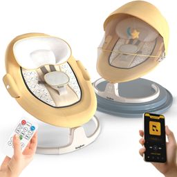 baybee Automatic Electric Baby Swing Cradle with Adjustable Swing Speed, Remote Bouncer-picture-39