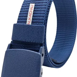 nukaichau Men Casual, Evening, Party Blue Nylon Belt-picture-16
