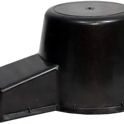 handly traders BLACK STOOL With Pot (BLACK) Commode Shower Chair image 4