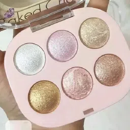 luzimaisa Glow Baked Highlighter Palette Buildable - long-lasting shimmer Highlighter-picture-21