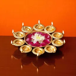 zunishop Iron Table Diya image 2