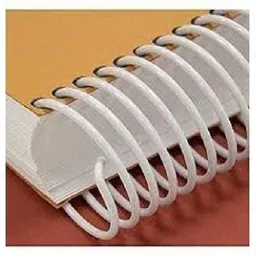 RAMKE Spiral Binding Ring 10 mm White (1 Packet) Manual Ring Binder image 3