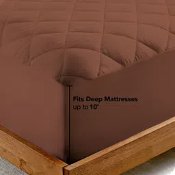 flipkart smartbuy Fitted King Size Breathable, Stretchable, Waterproof Mattress Cover image 2
