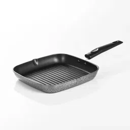 bluline Good GrillPan Non-Stick /burger/pizza/Grill Pan/Grill Pan Square /Tandoori Tawa Grill Pan 22 cm diameter 1 L capacity-picture-26