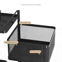 progressive enterprises Kitchen Trolley Aluminium Kitchen Trolley image 3