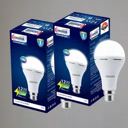Cromonik Pack of 2-Emergency Night Light Bulb Smart Bulb-picture-35