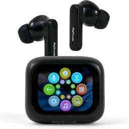 monytt LCD Smart Touch Screen Bluetooth Display Earbuds TWS Cancelling Bluetooth Headset image 2