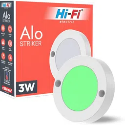 elleys Elleys' ALO 3W LED STRIKER LIGHT | Green Color Temperature - 1 Pcs Downlight Cob Light Ceiling Lamp-picture-16