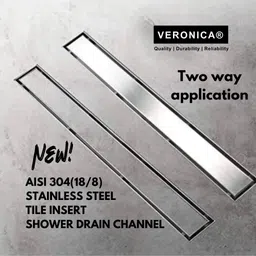 veronica Bathroom Sink Stainless Steel Push Down Strainer image 5