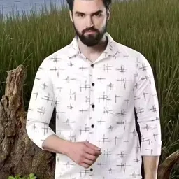 shubhflax Men Regular Fit Striped Formal Shirt image 4