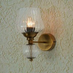 fos lighting Gold Mild Steel Uplight Wall Scones-picture-49