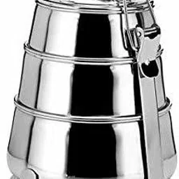 liolis Pyramid Tiffin/Lunch Box (3 Tier) 3 Containers Lunch Box image 1