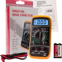 830L Digital Multimeter - AC/DC Voltage, Current, Resistance, Continuity, Diode Digital Multimeter-image-10