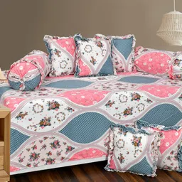 lcf Polycotton Floral Diwan Set-picture-18