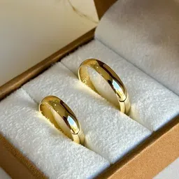 neerajyoti Brass Brass Plated Toe Ring Set image 3