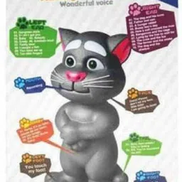 just97 Intelligent Talking Tom Cat With Touch Recording Story Rhymes & Songs image 3