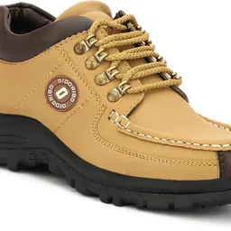 oidoribo Outdoor Climber Stylish Lace Up Hiking & Trekking Shoes Boots For Men image 1