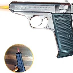 repish Gun Shape Cigar Cigarette Lighter with Loading System and Cover GUN LIGHTER (508) Pocket Lighter-picture-21