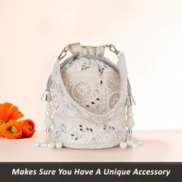 planx Women White Potli-picture-17