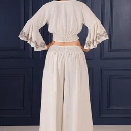 thread craft studio Top Palazzos Co-ords Set image 2