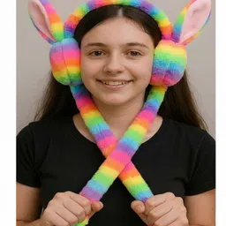 agnix Adjustable Strap Chu Chu Headphone Muffler for Growing Boys Ear Muff-picture-14